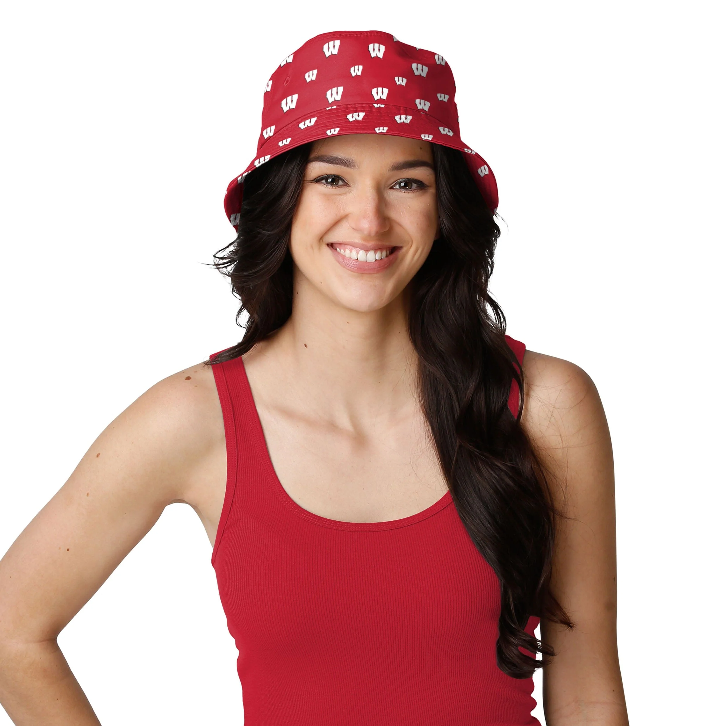 Wisconsin Badgers NCAA Mini Print Bucket Hat - Image 2