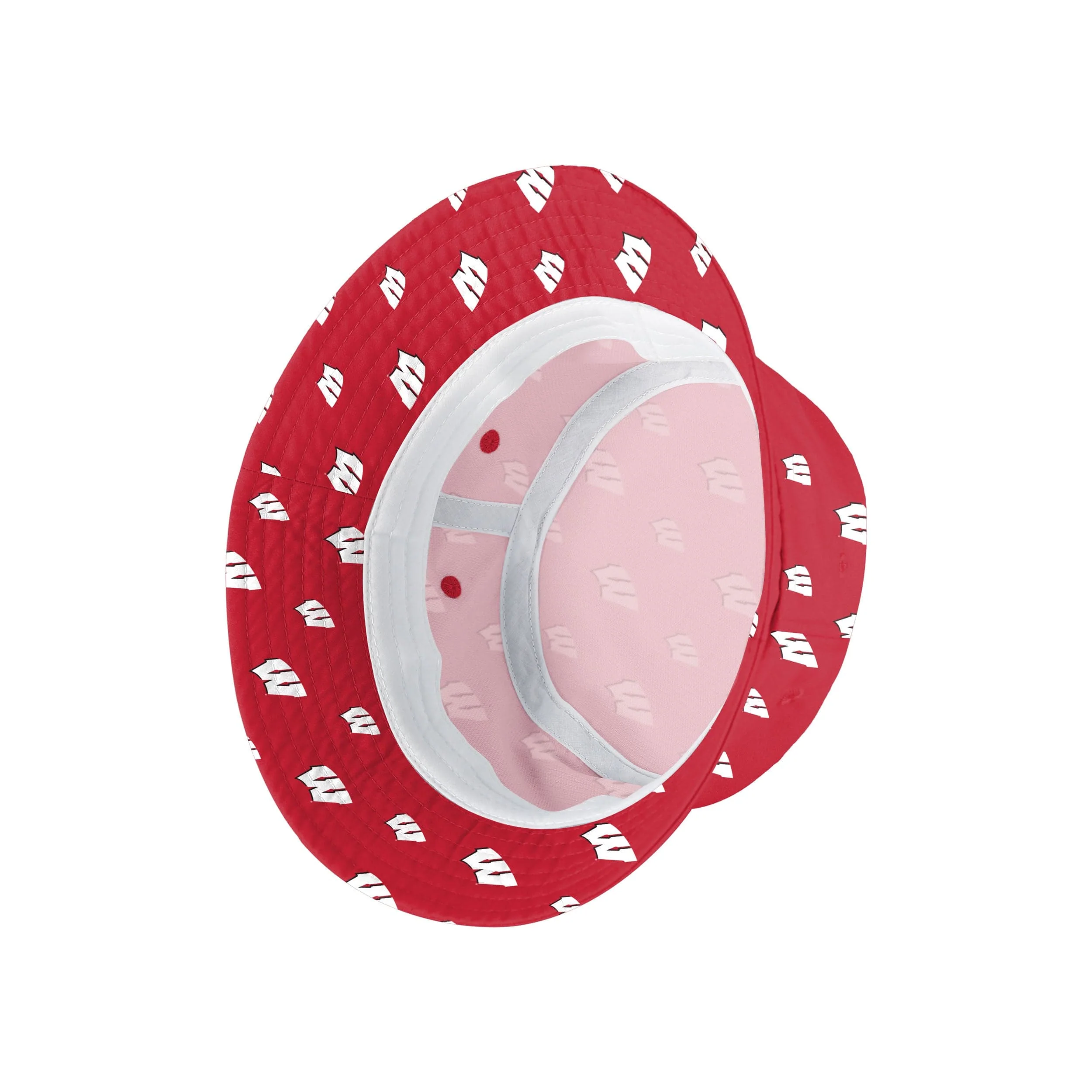Wisconsin Badgers NCAA Mini Print Bucket Hat - Image 3