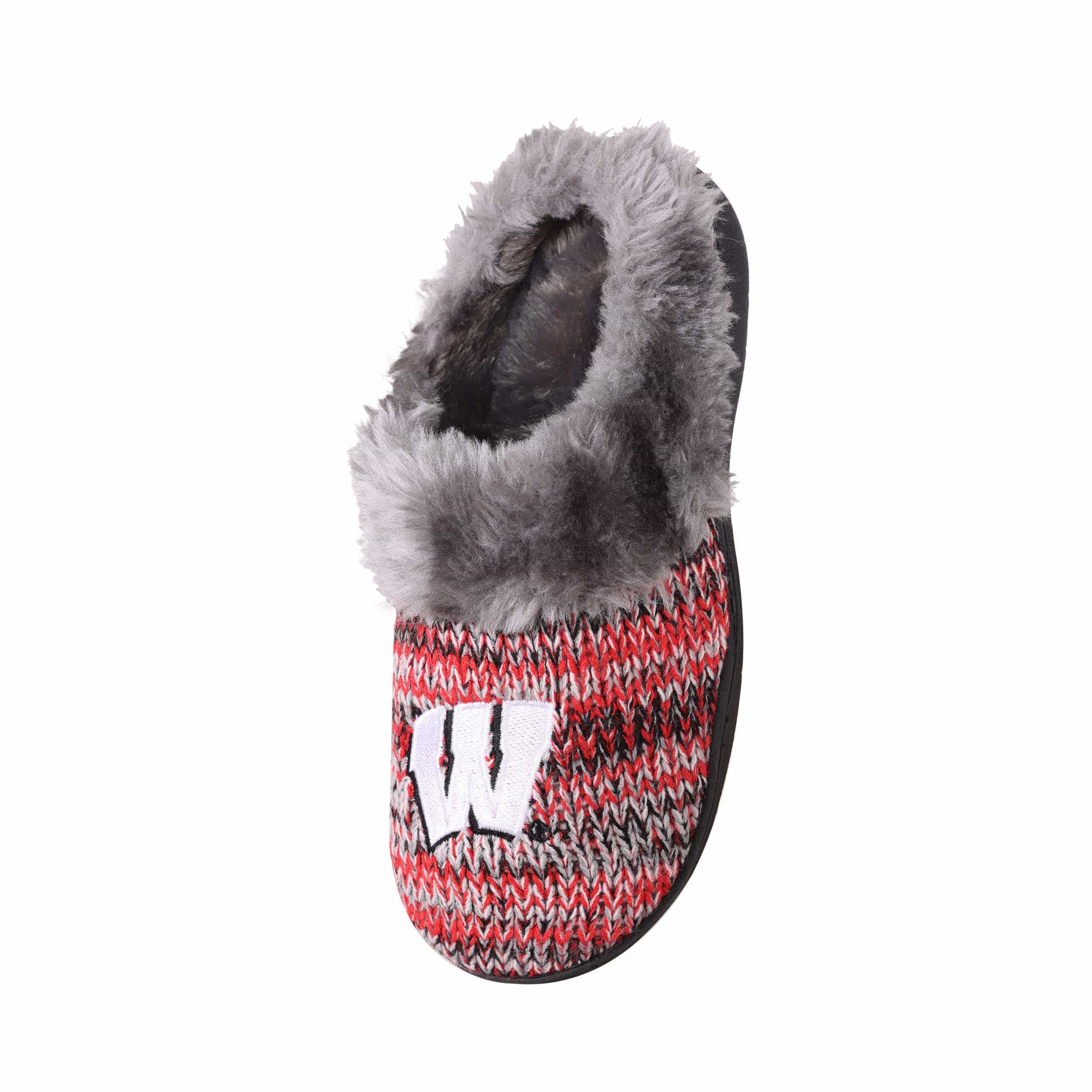 Wisconsin Badgers NCAA Womens Peak Slide Slippers - Image 3