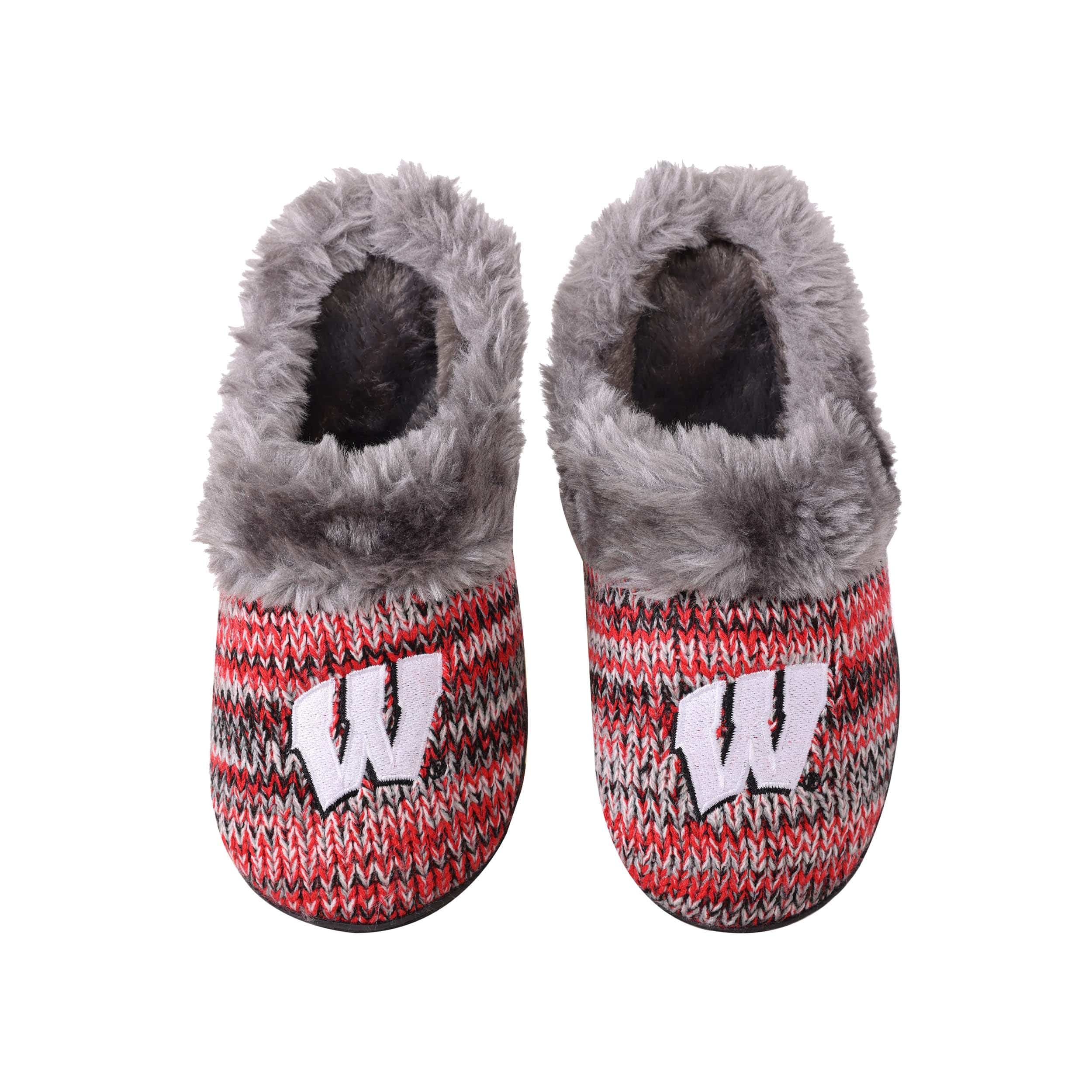 Wisconsin Badgers NCAA Womens Peak Slide Slippers - Image 4