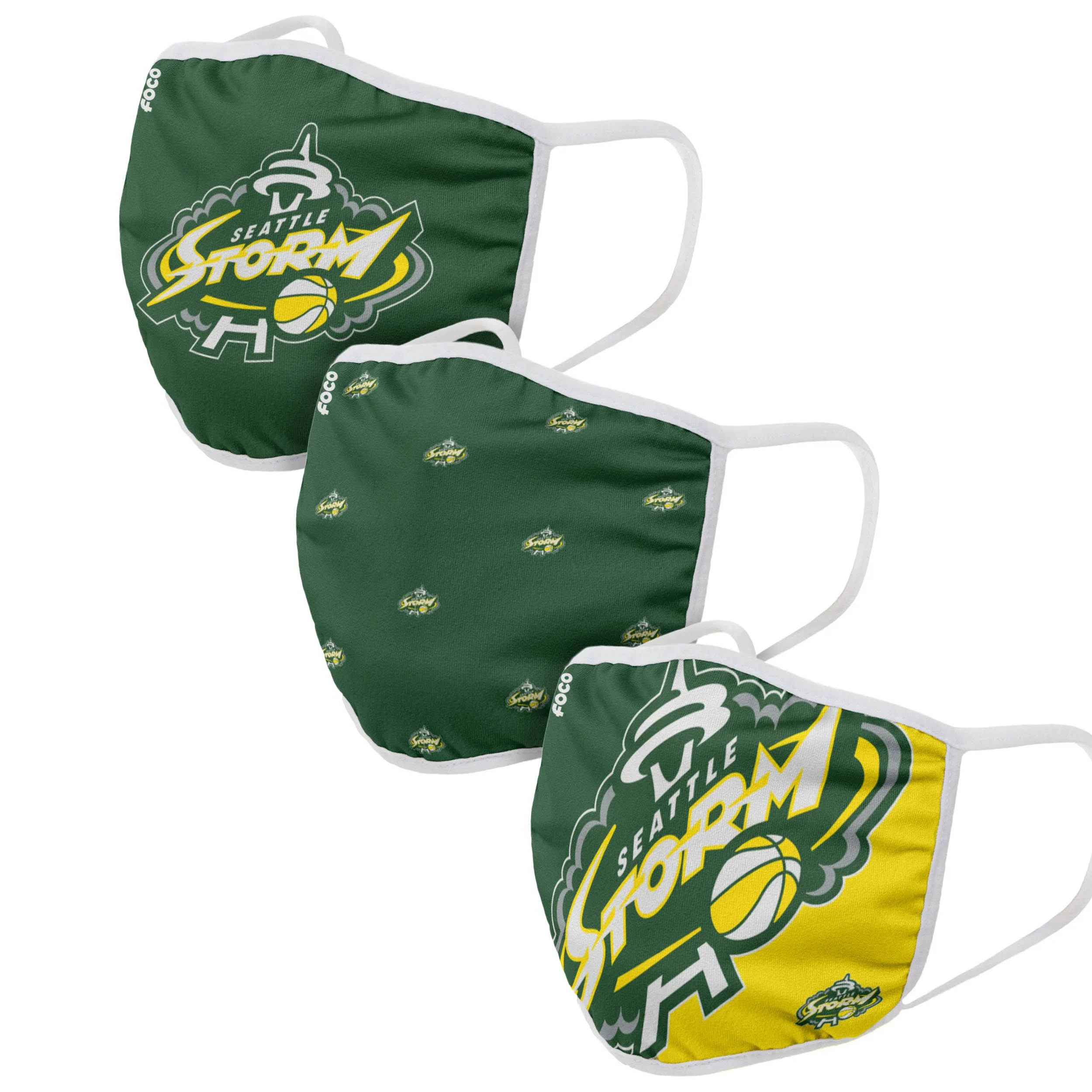 WNBA 3 Pack Face Covers - Pick Your Team! - Image 11