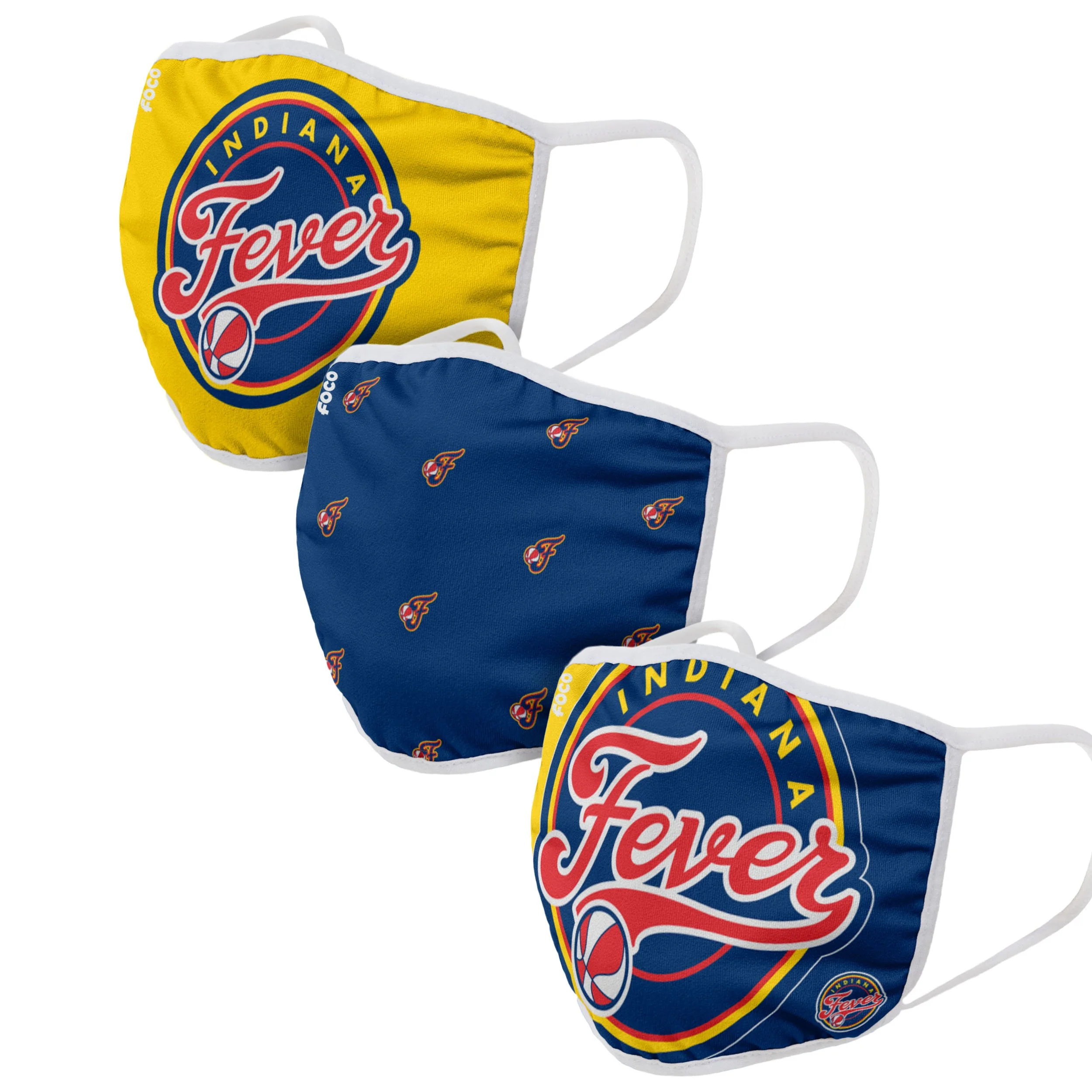 WNBA 3 Pack Face Covers - Pick Your Team! - Image 5