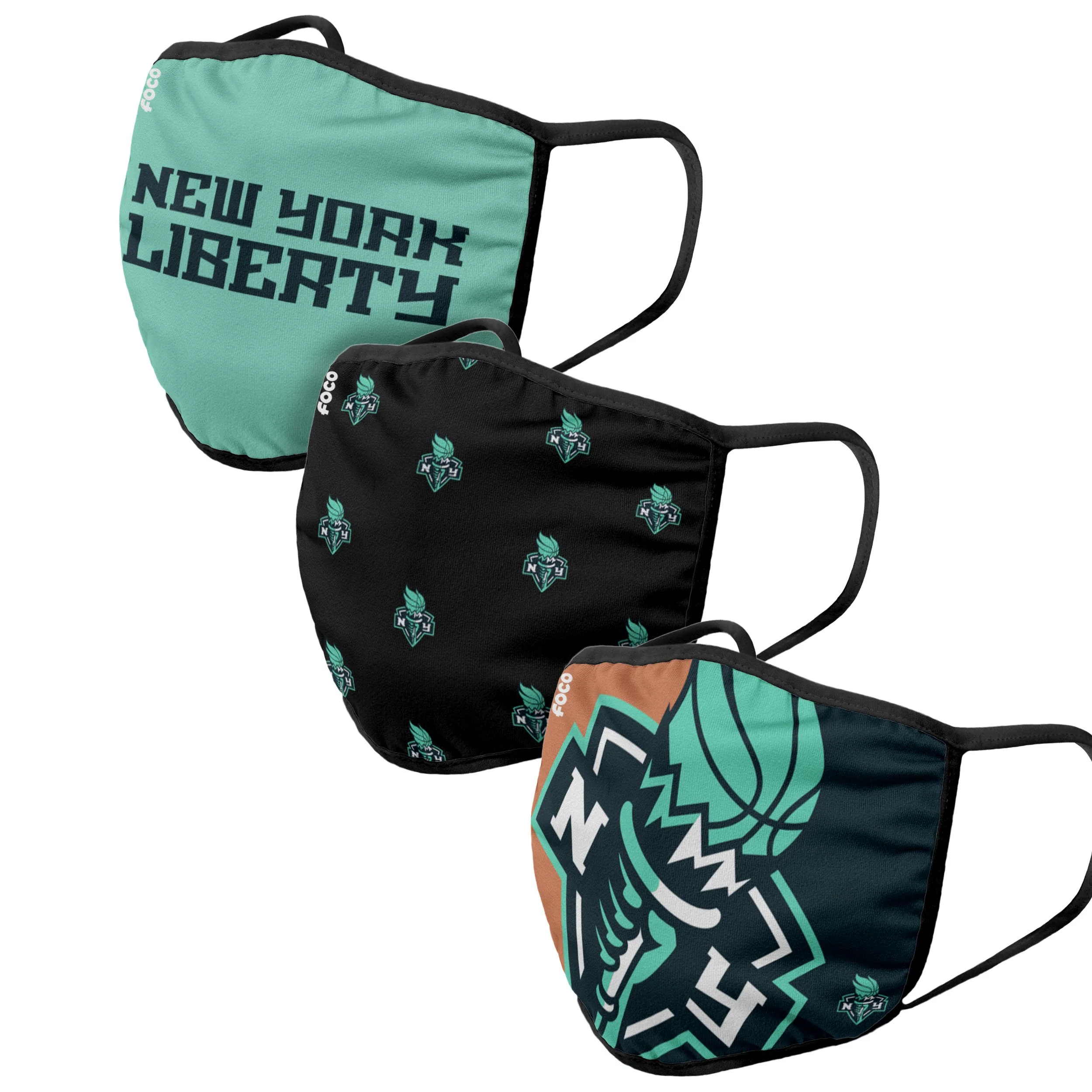 WNBA 3 Pack Face Covers - Pick Your Team! - Image 9