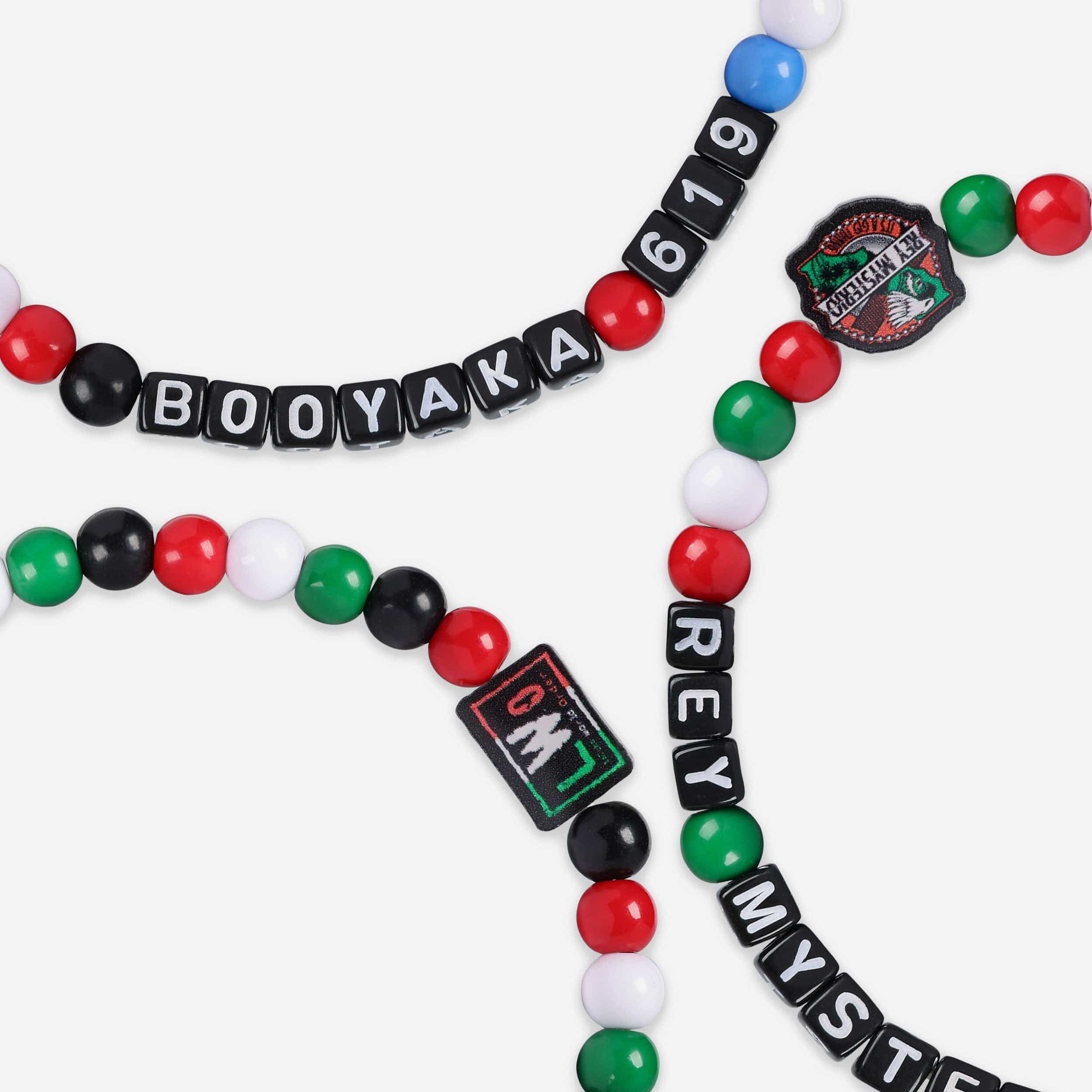 WWE Rey Mysterio 3 Pack Friendship Bracelet - Image 2