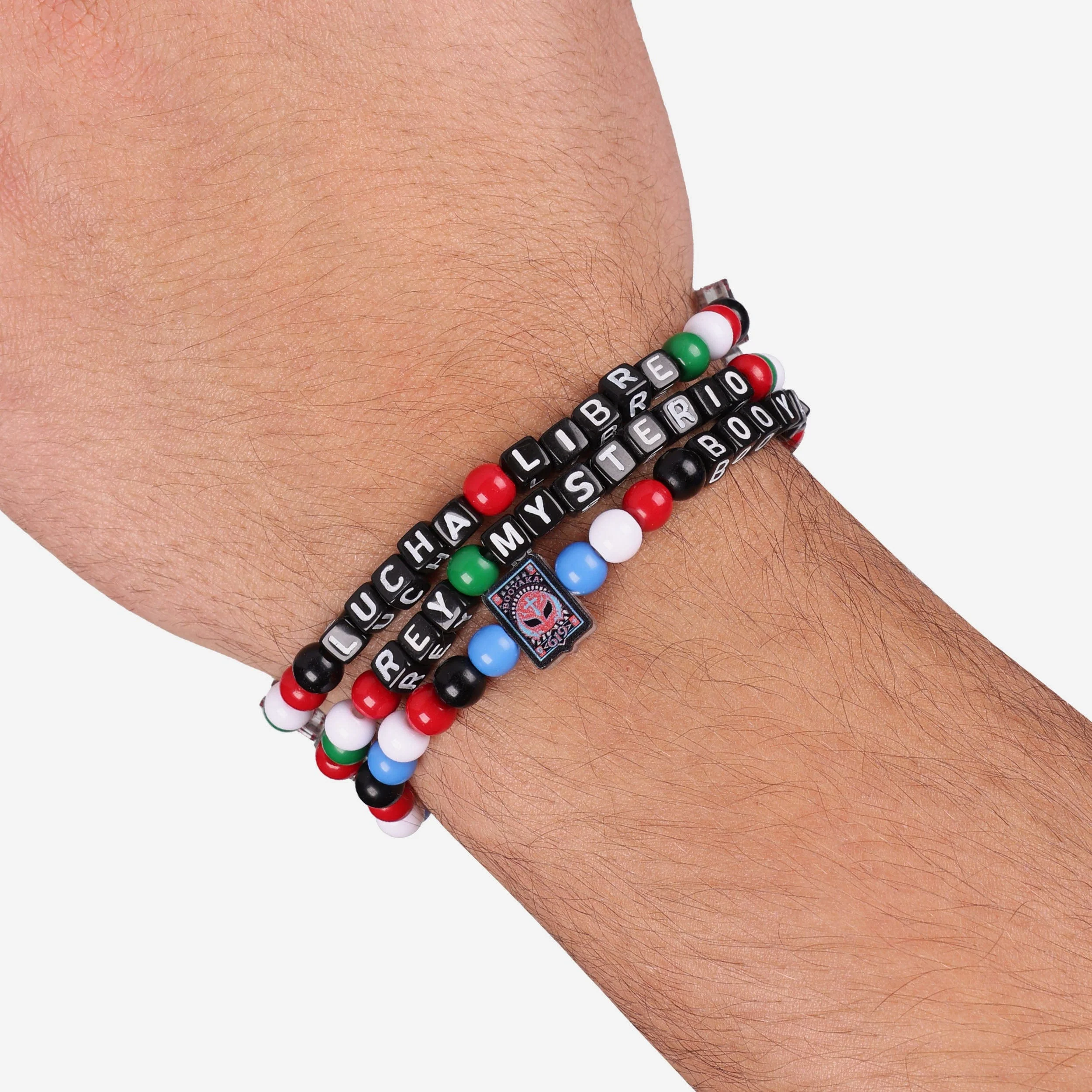 WWE Rey Mysterio 3 Pack Friendship Bracelet - Image 4
