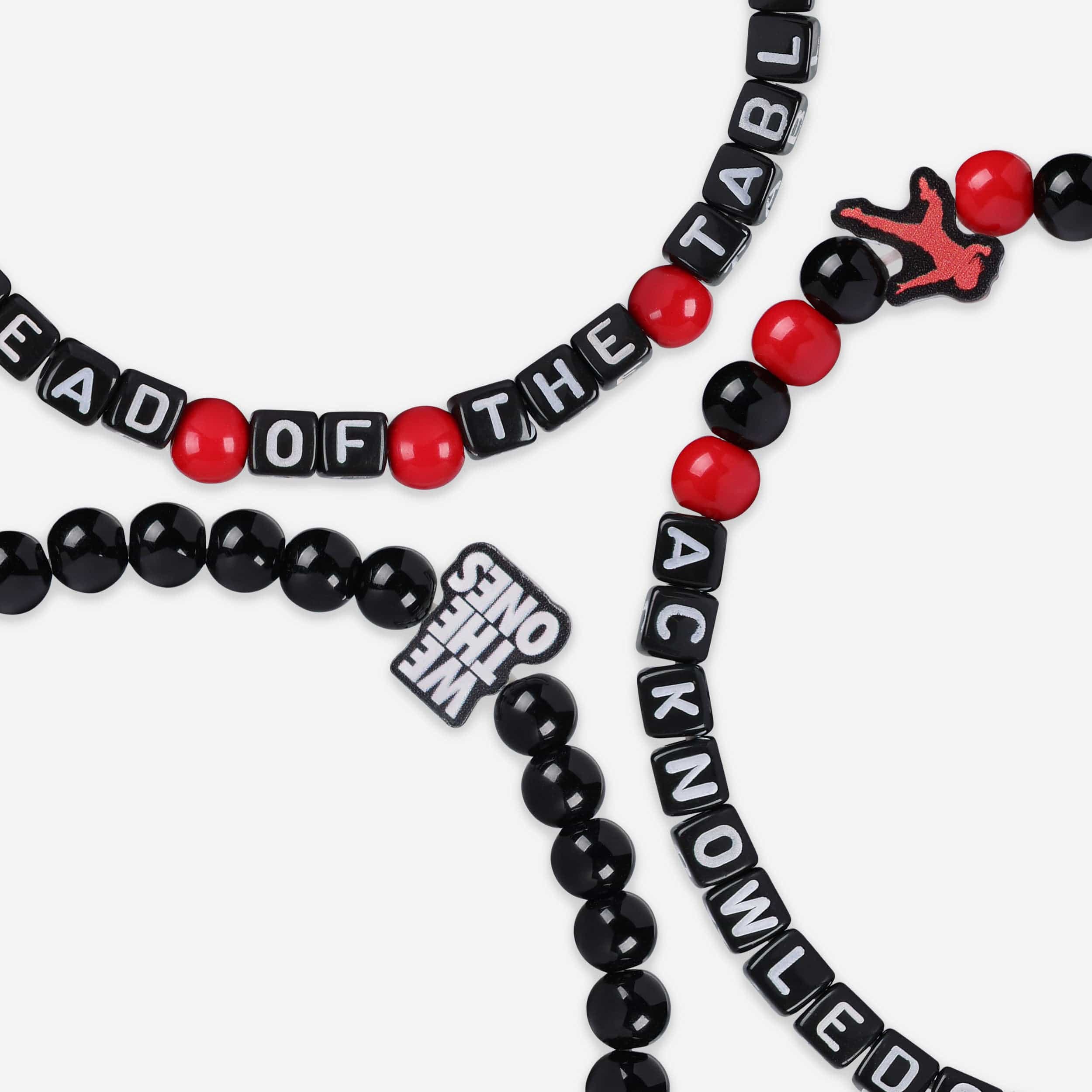 WWE Roman Reigns 3 Pack Friendship Bracelet - Image 2