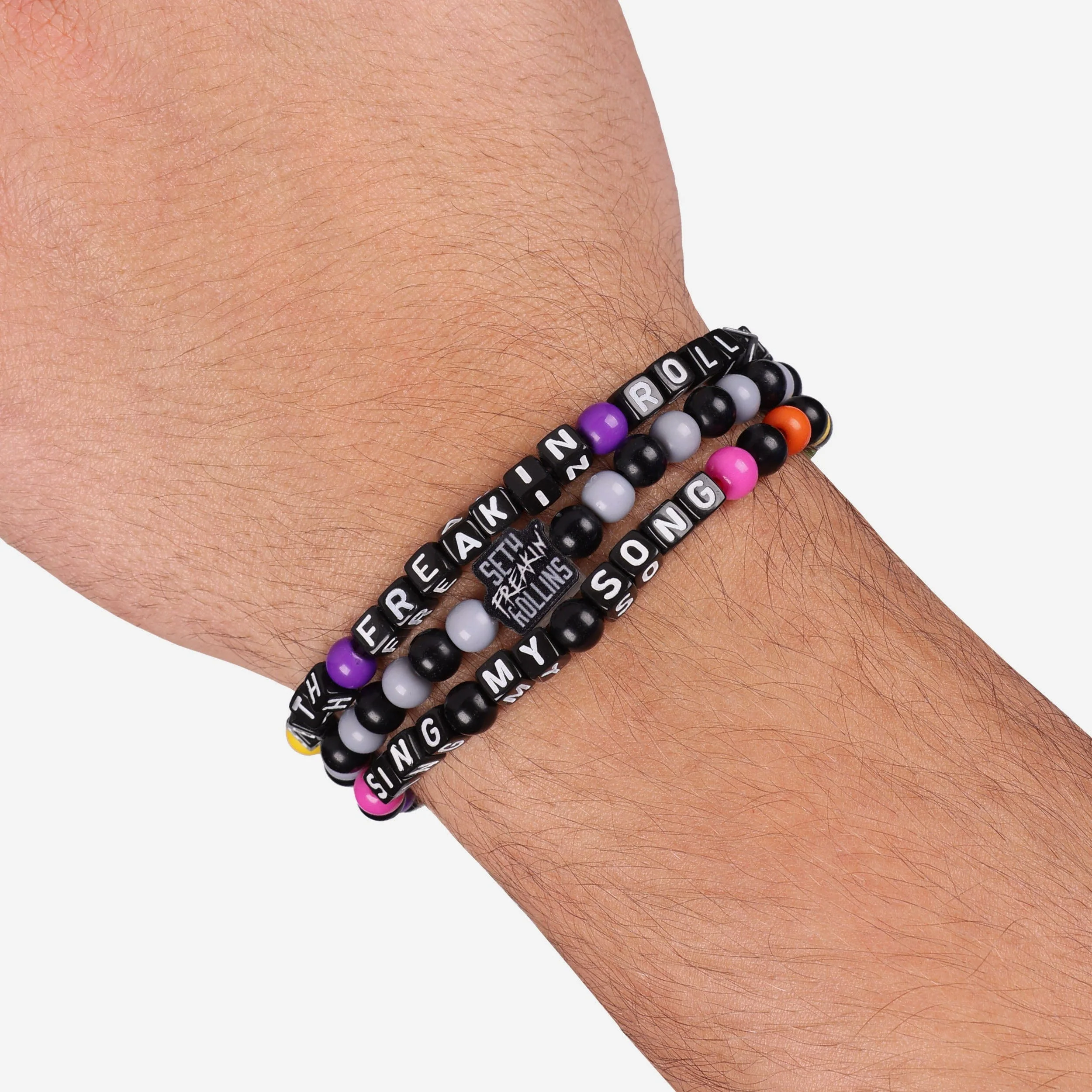 WWE Seth Rollins 3 Pack Friendship Bracelet - Image 4