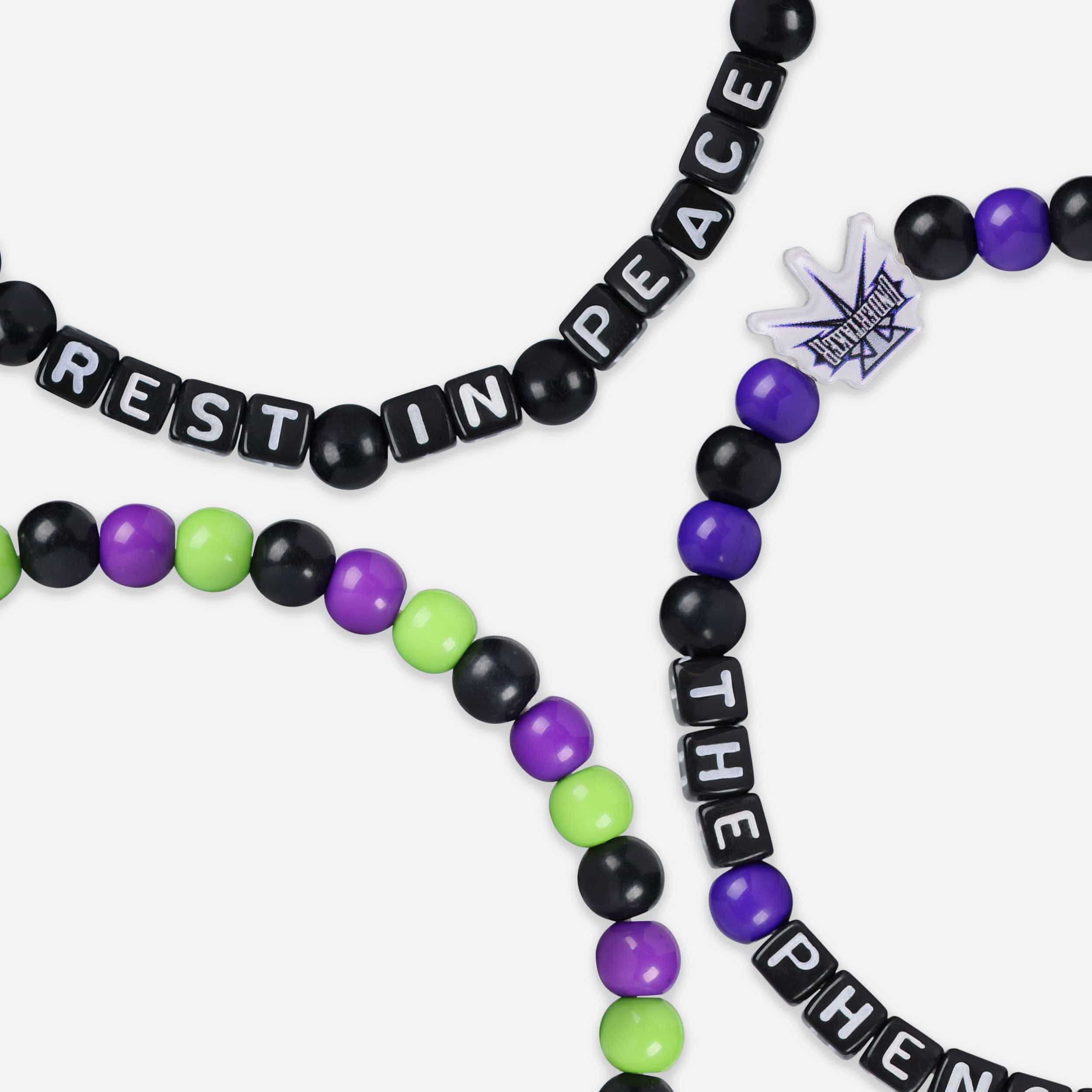 WWE Undertaker 3 Pack Friendship Bracelet - Image 2