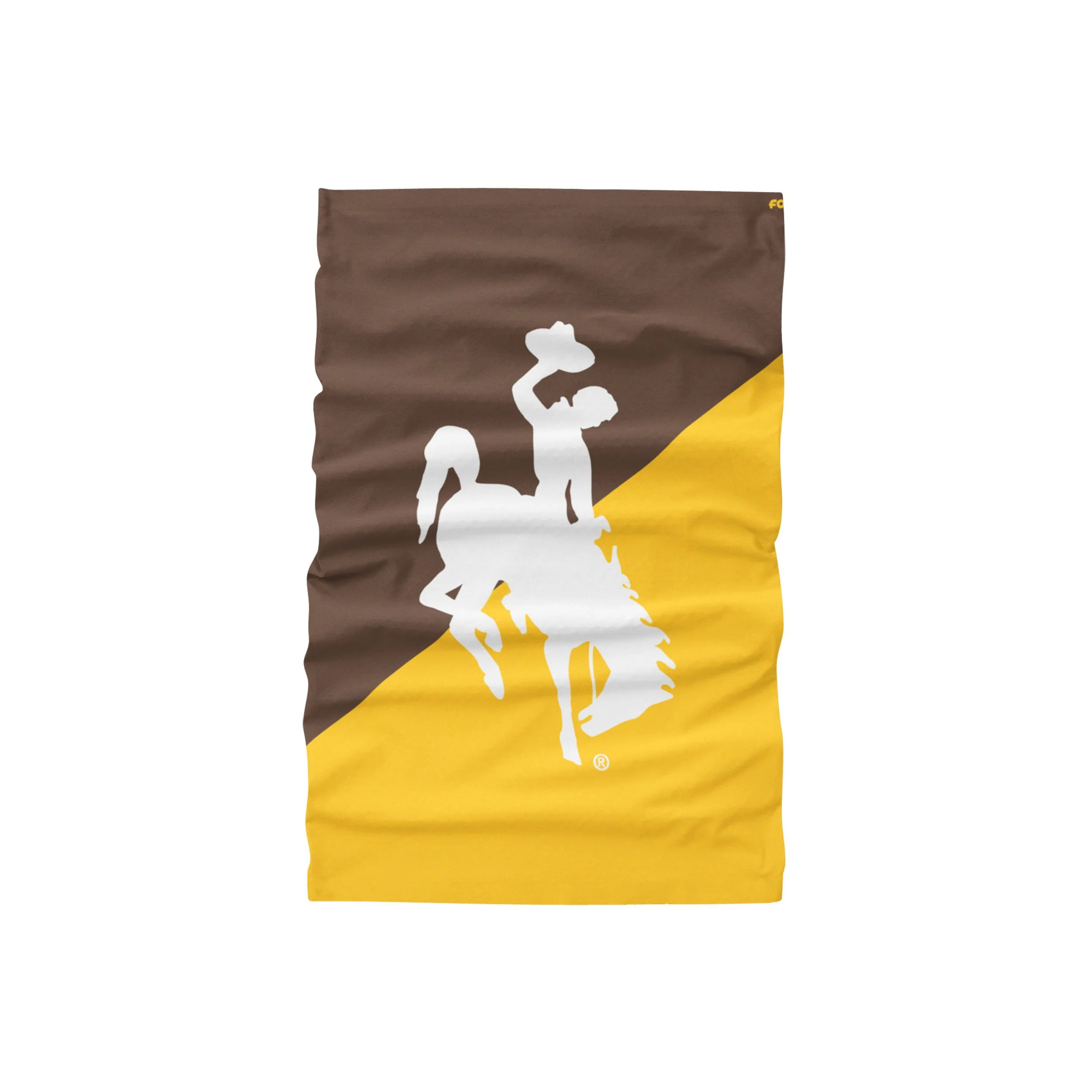 Wyoming Cowboys NCAA Big Logo Gaiter Scarf - Image 2