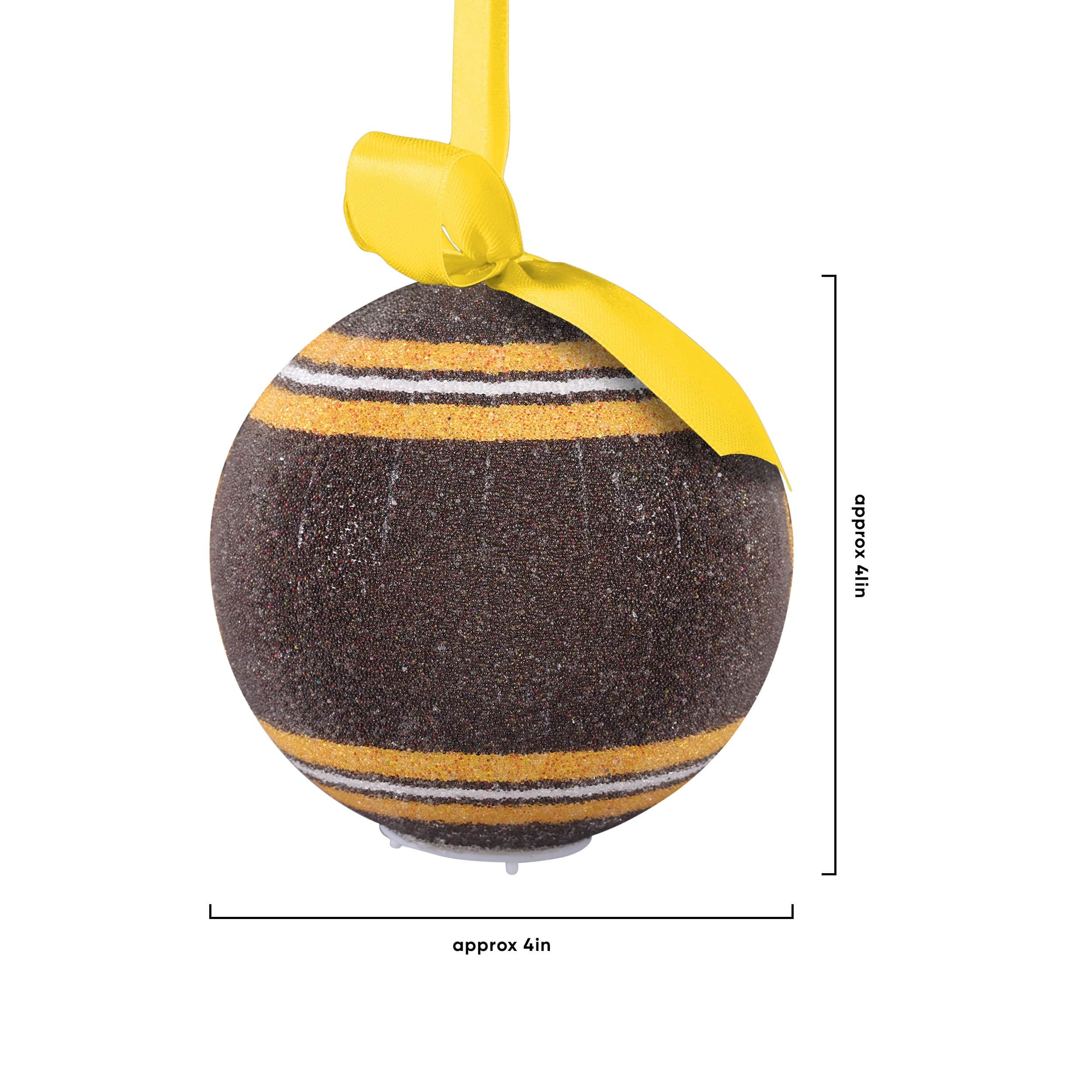 Wyoming Cowboys NCAA LED Shatterproof Ball Ornament - Image 4