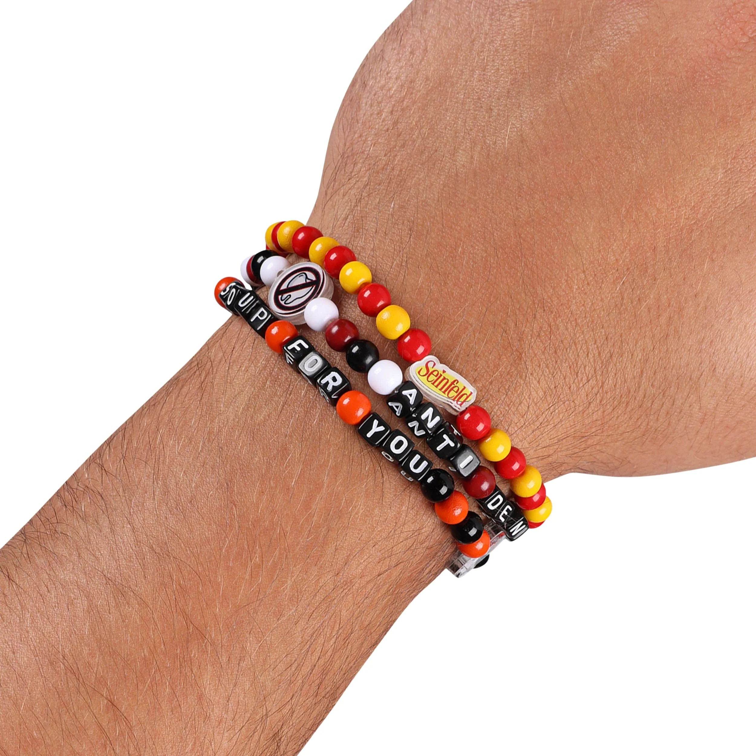 Yada Yada & Soup Seinfeld 3 Pack Beaded Friendship Bracelet - Image 4